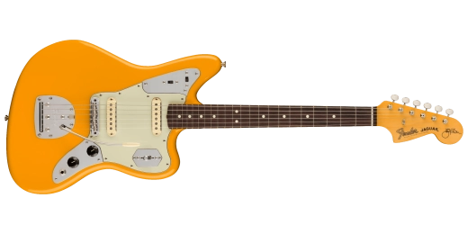 Jaguar signature JohnnyMarr en srie limite  touche en palissandre (fini Fever Dream Yellow)
