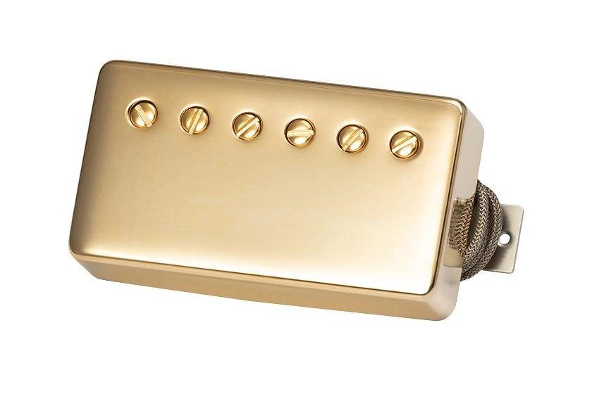 Custombucker Neck/Bridge Pickup - True Historic Gold Cover