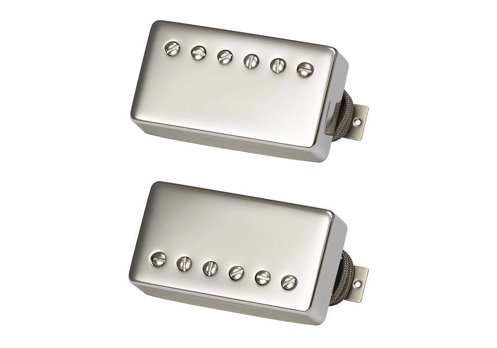 Custombucker Pickup Set - True Historic Nickel Cover