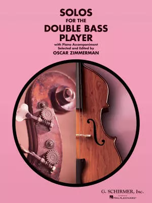 G. Schirmer Inc. - Solos for the Double Bass Player - Zimmerman - Double Bass/Piano - Book