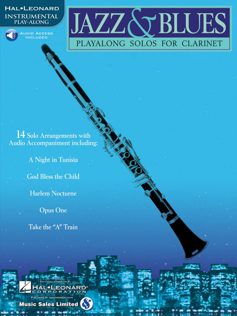 Jazz & Blues: Play-Along Solos for Clarinet - Book/Audio Online