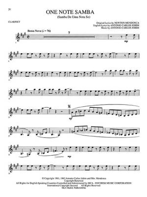 Jazz & Blues: Play-Along Solos for Clarinet - Book/Audio Online