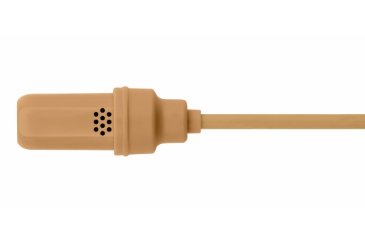 UniPlex Cardioid Lavalier Microphone with TQG Connector - Tan