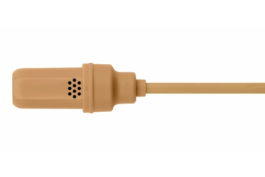 UniPlex Cardioid Lavalier Microphone with TQG Connector - Tan