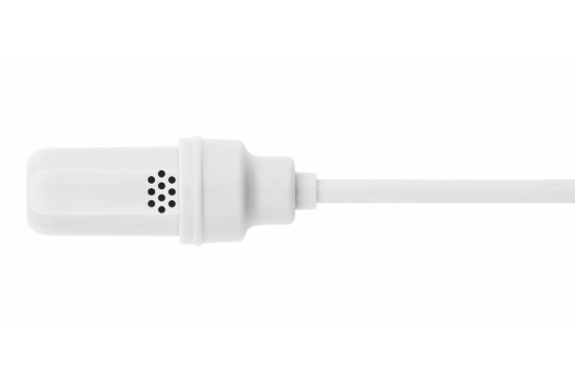 UniPlex Cardioid Lavalier Microphone with TQG Connector - White