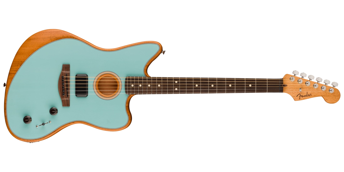 Acoustasonic Player Jazzmaster, Rosewood Fingerboard - Ice Blue