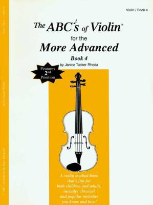 The Abcs Of Violin For The More Advanced, Bk 4