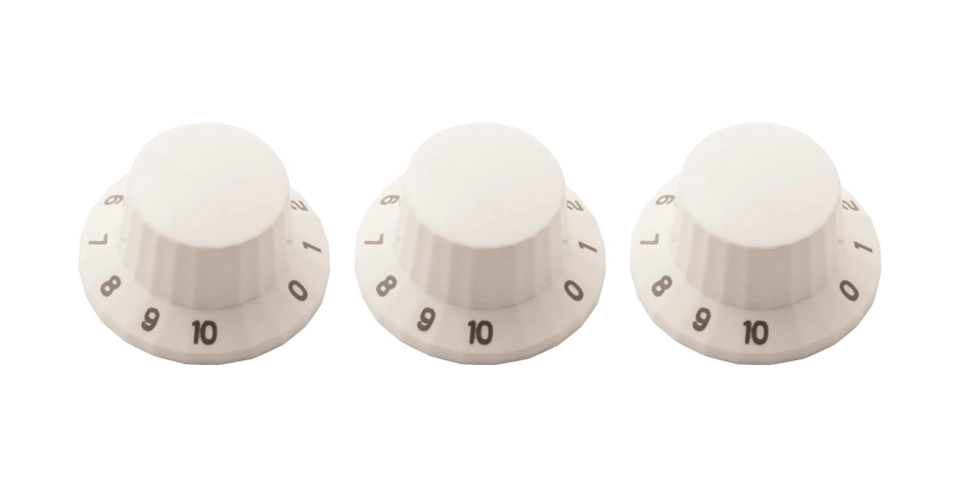 Silver Sky Knobs (3) - White