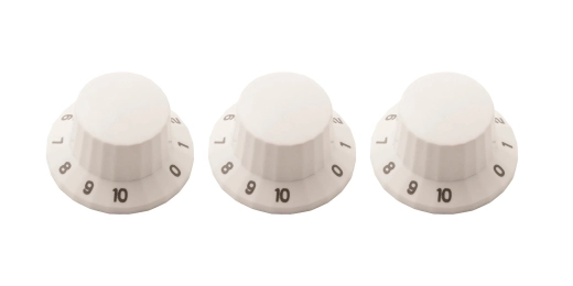 PRS Guitars - Silver Sky Knobs (3) - White