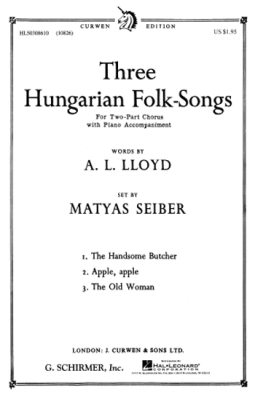 G. Schirmer Inc. - Three Hungarian Folk Songs
