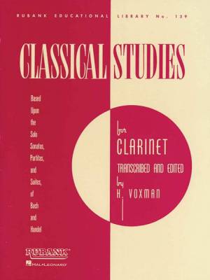 Rubank Publications - tudes classiques pour clarinette