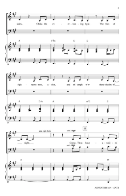 Advent Hymn - Nockels/Martin - SATB