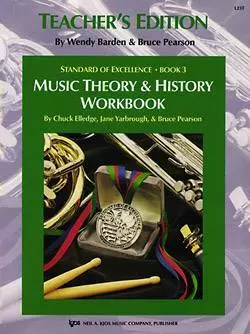 Kjos Music - Standard of Excellence (SOE) Book 3, Theory & History Workbk, Teachers Ed