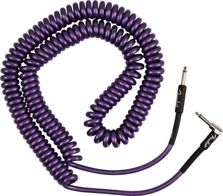 Fender - J Mascis Coiled Instrument Cable 30 Purple