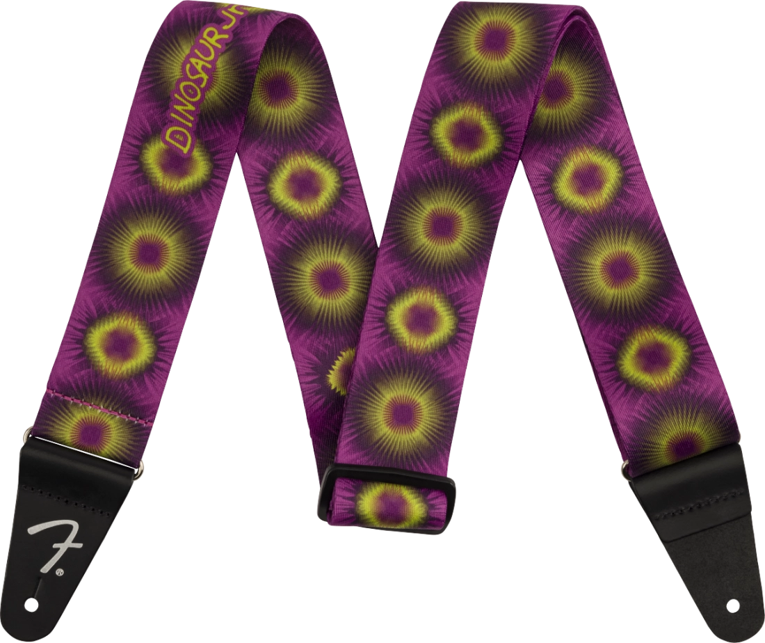 J Mascis 2-inch Guitar Strap - Yellow Burst