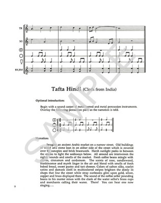 Musica Arabia: Arabic Folk Songs For Orff Instruments - Olsen - Teacher\'s Handbook