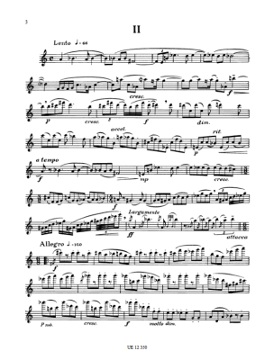Sonatina - Bennett - Solo Flute - Sheet Music