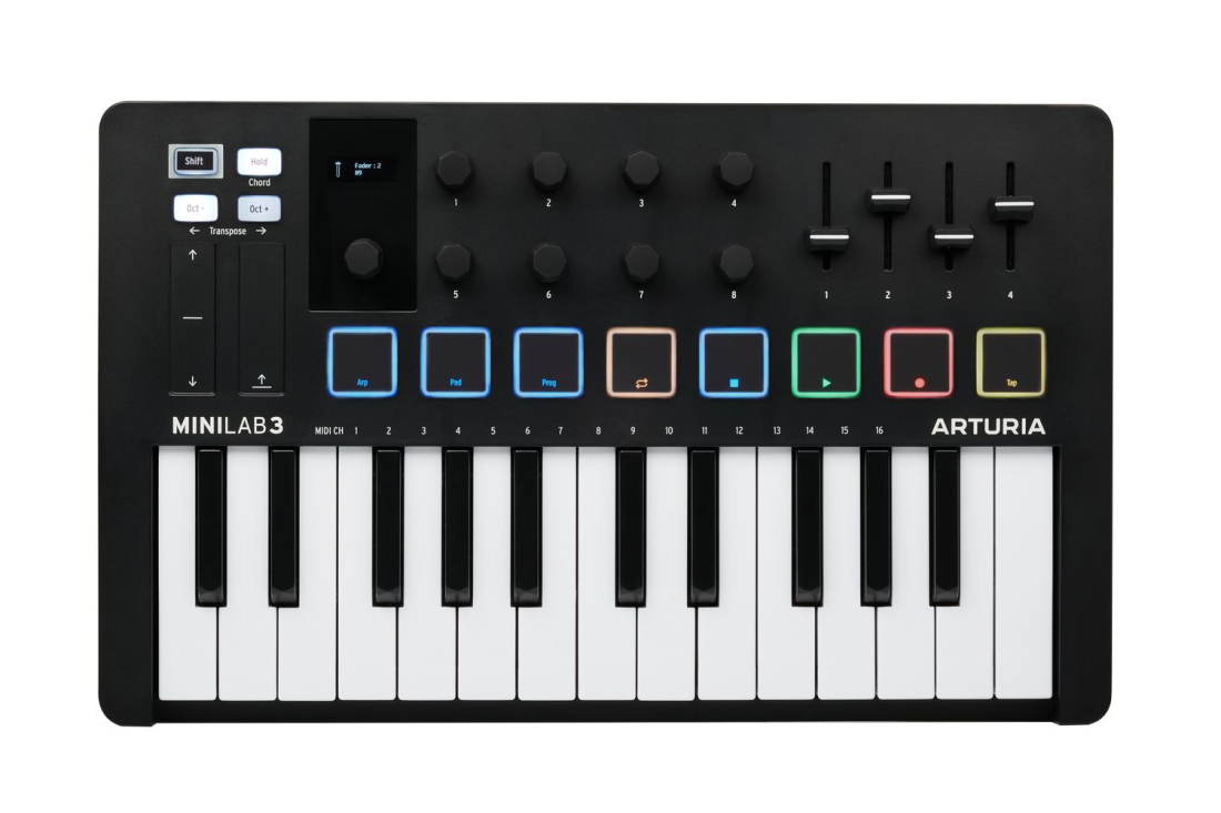 MiniLab 3  25-Key MIDI Controller w/Software - Black