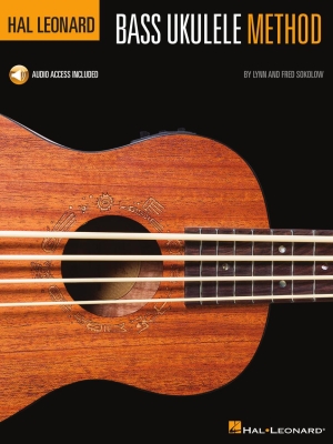 Hal Leonard - Hal Leonard Bass Ukulele Method - Sokolow - Bass Ukulele TAB - Book/Audio Online