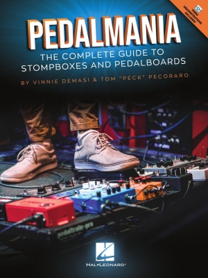 Pedalmania: The Complete Guide to Stompboxes and Pedalboards - DeMasi/Pecoraro - Book/Video Online