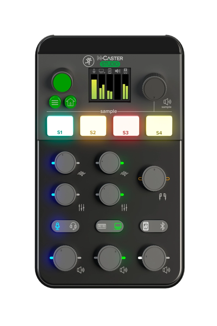 M Caster Studio Live Streaming Mixer - Black