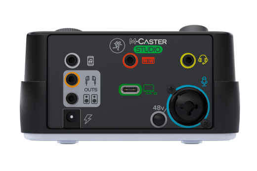 M Caster Studio Live Streaming Mixer - Black