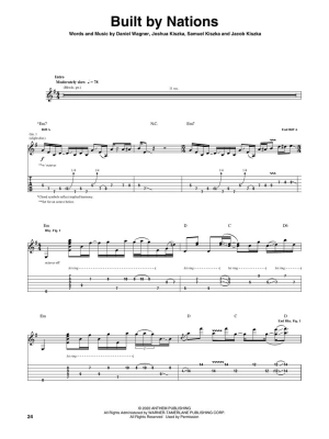 The Battle at Garden\'s Gate - Greta Van Fleet - Guitar TAB - Book