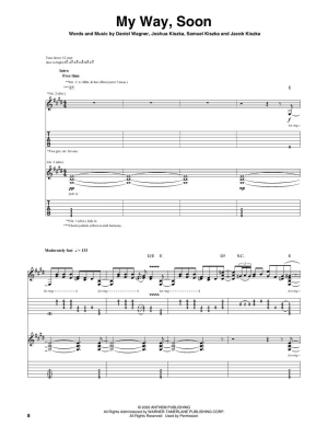 The Battle at Garden\'s Gate - Greta Van Fleet - Guitar TAB - Book