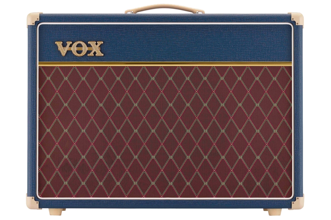 Vox AC15 Custom 15 Watt 1x12 Tube Combo Limited Edition Royal Blue