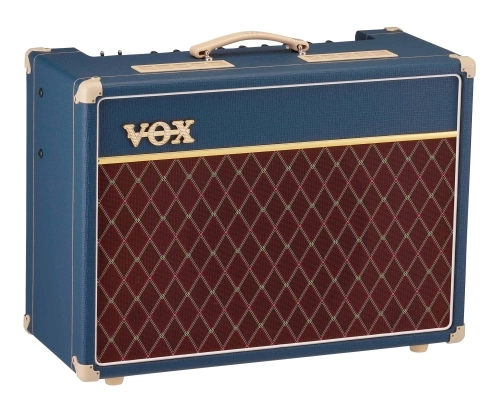 AC15 Custom 15 Watt 1x12 Tube Combo - Limited Edition Royal Blue