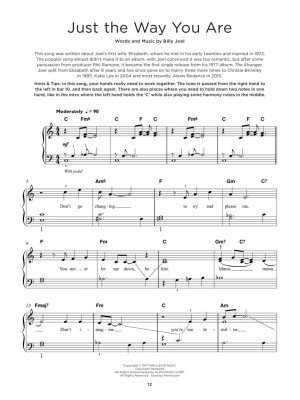 Really Easy Piano: Billy Joel - Piano - Book
