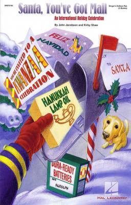 Hal Leonard - Santa, Youve Got Mail (Holiday Musical) - Shaw/Jacobson - Singers Edition 5 Pak