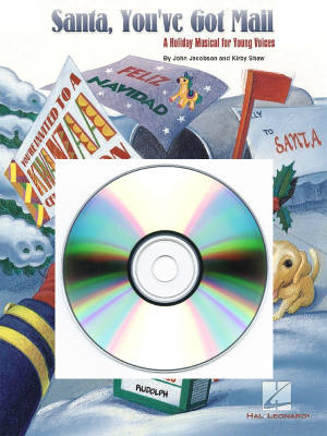 Hal Leonard - Santa, Youve Got Mail (Holiday Musical) - Shaw/Jacobson - ShowTrax CD