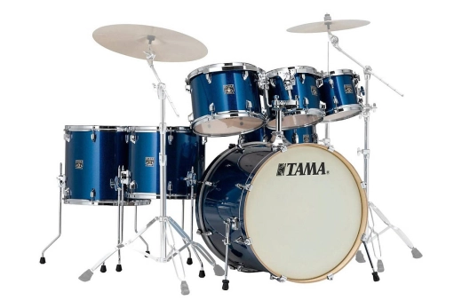 Tama - Superstar Classic 7-Piece Shell Pack (22,8,10,12,14,16,SD) - Indigo Sparkle