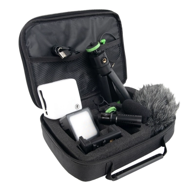 EM-93MK Mobile Vlogger Kit for Smartphones and DSLRs