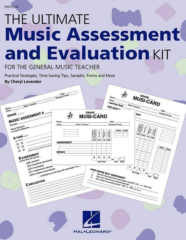 The Ultimate Music Assessment and Evaluation Kit - Lavender - Teacher\'s Handbook