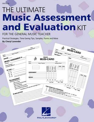 Hal Leonard - The Ultimate Music Assessment and Evaluation Kit - Lavender - Teachers Handbook