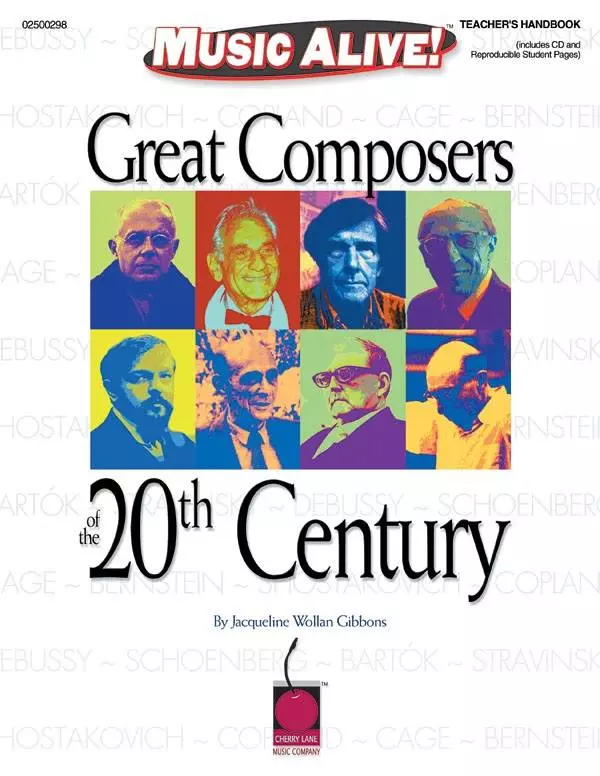 Great Composers of the 20th Century - Gibbons - Teacher\'s Edition - Book/CD