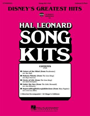 Disney\'s Greatest Hits (Song Kit #40) - Unison/2pt