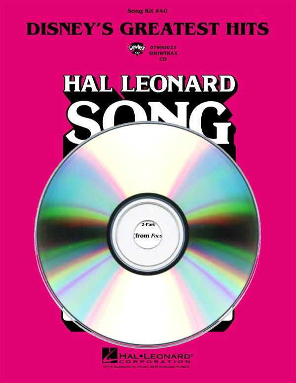 Disney\'s Greatest Hits (Song Kit #40) - ShowTrax CD