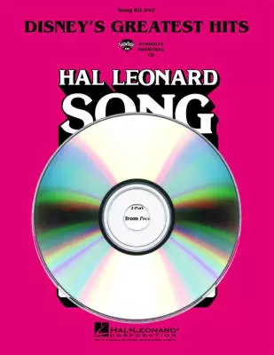 Hal Leonard - Disneys Greatest Hits (Song Kit #40) - ShowTrax CD