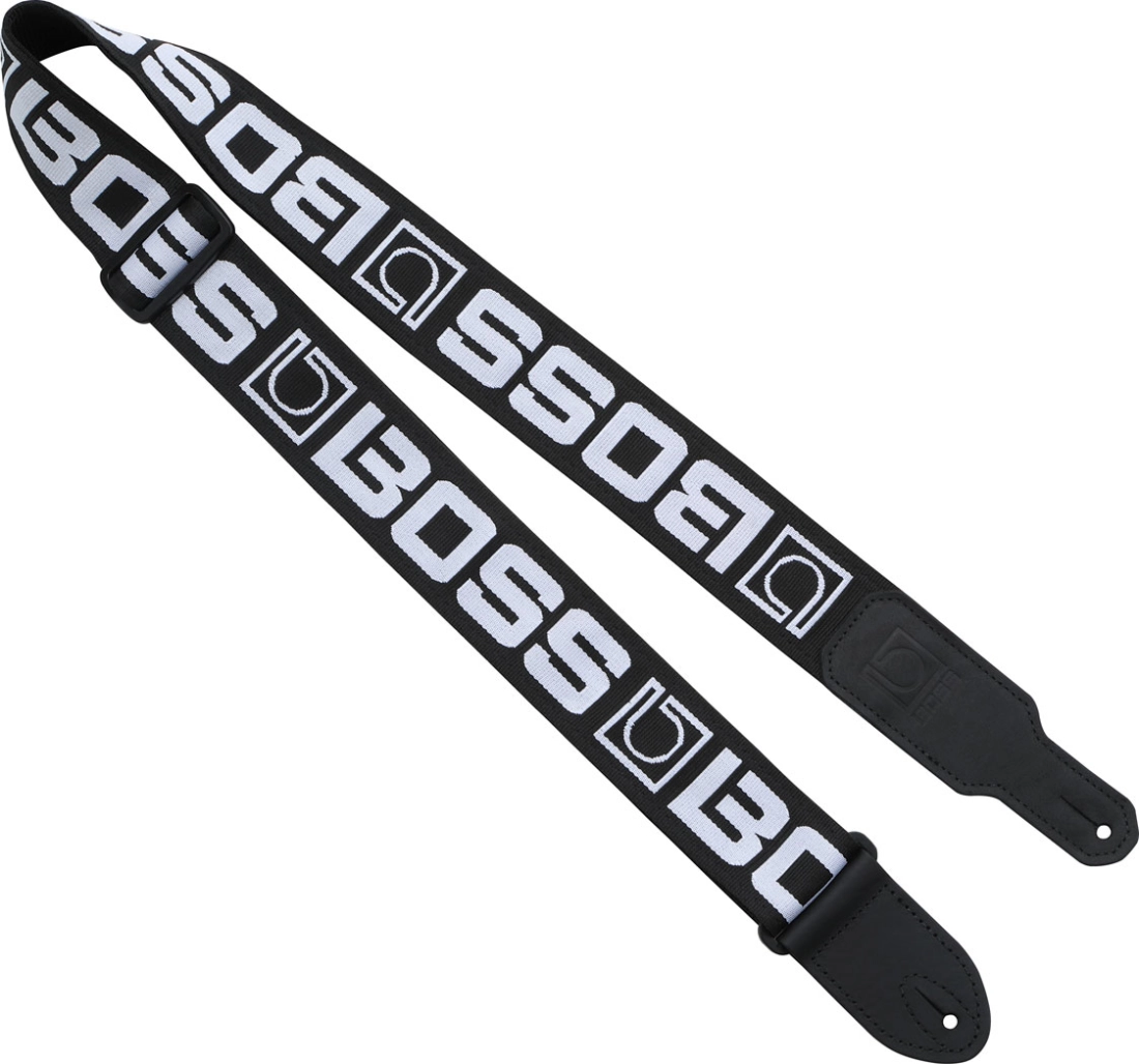 BOSS Monogram Strap - Black/White