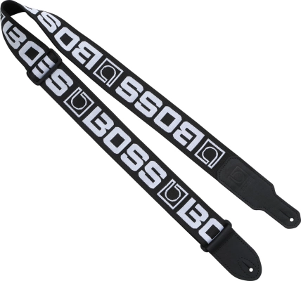 BOSS - BOSS Monogram Strap - Black/White