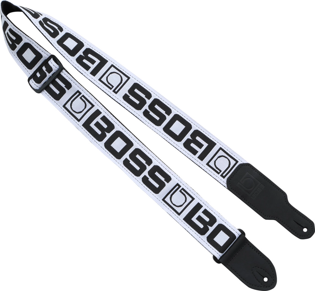 BOSS Monogram Strap - White/Black