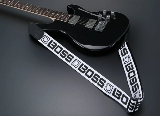 BOSS Monogram Strap - White/Black