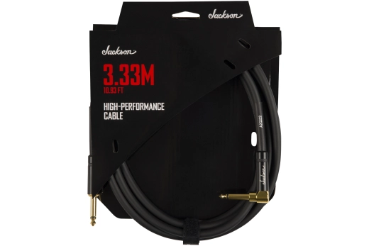 High Performance Cable, Black - 10.93 ft (3.33 m)