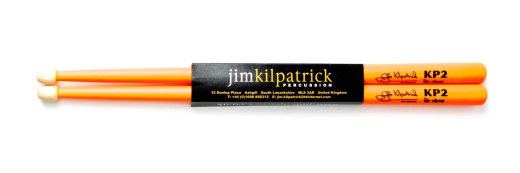 Jim Kilpatrick - BaguettesKP2 Signature pour caisse claire (fini orange)