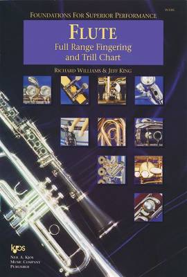 Foundations For Superior Performance: Full Range Fingering and Trill Chart - King/Williams - Flute - Book