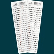 Altissimo Fingering and Trill Chart Card Combo - Flute