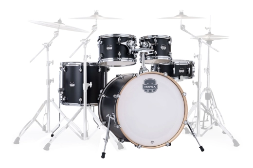 Mars Rock 5-Piece Shell Pack (22,10,12,16,SD) - Matte Black